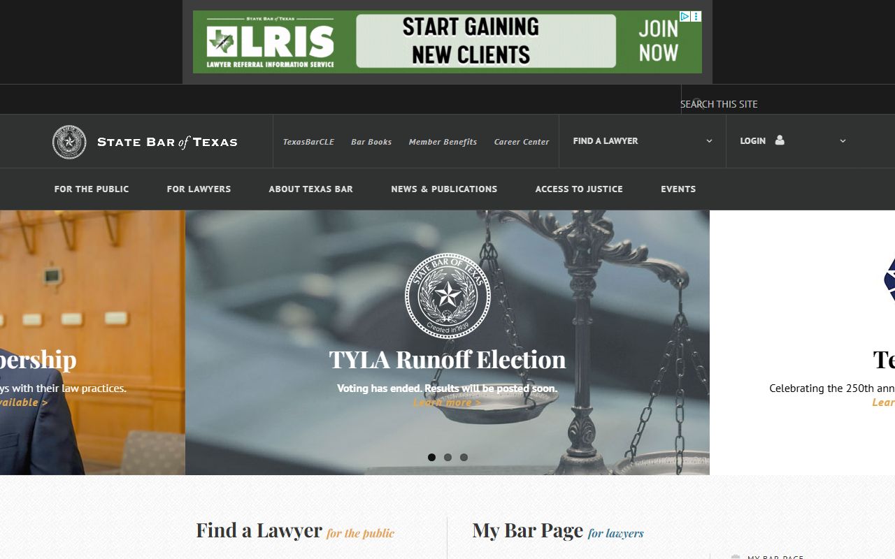 Williamson County court records State Bar of Texas lawyer referral